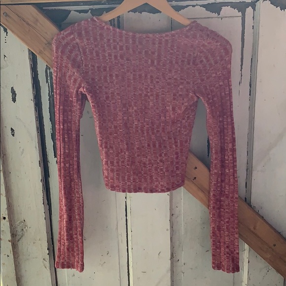 Wild Fable Berry Maroon Long Sleeve Top XS - Picture 9 of 9
